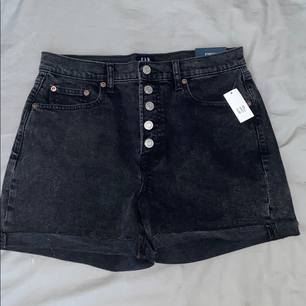 High rise shorts